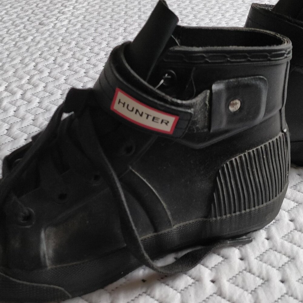 Hunter rubber boot shoes